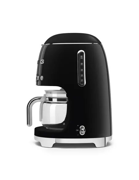 Smeg Macchina da Caffè Filtro 50's Style – Nero LUCIDO – DCF02BLEU