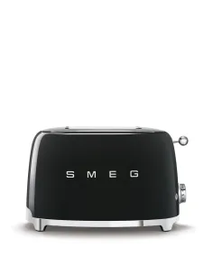 Smeg Tostapane 50's Style – Nero LUCIDO 2x2 – TSF01BLEU