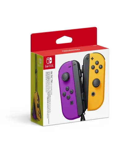 Nintendo Joy-Con Nero, Arancione, Viola Bluetooth Gamepad Analogico Digitale Nintendo Switch