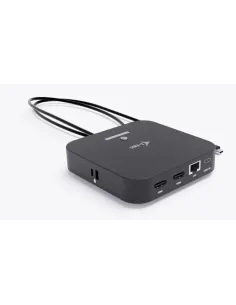i-tec USB-C Dual HDMI Docking Station with Power Delivery 100 W + Universal Charger 100W 2