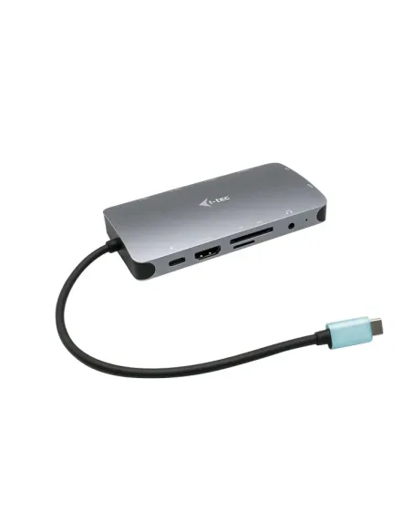 i-tec USB-C Metal Nano Dock HDMI VGA with LAN + Charger 112W