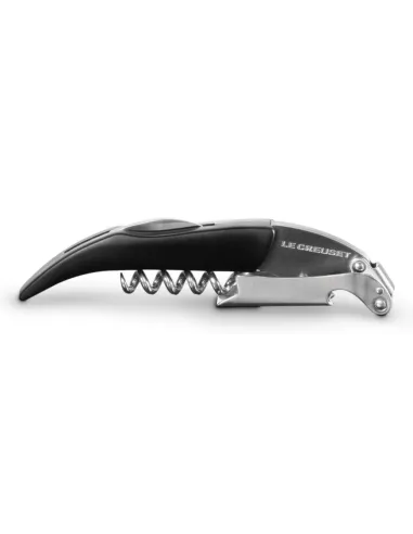 Le Creuset 49133000000100 cavatappo Coltello da sommelier Nero, Grigio