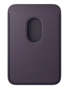 Apple Portafoglio MagSafe in tessuto FineWoven per iPhone - Viola mezzanotte 2