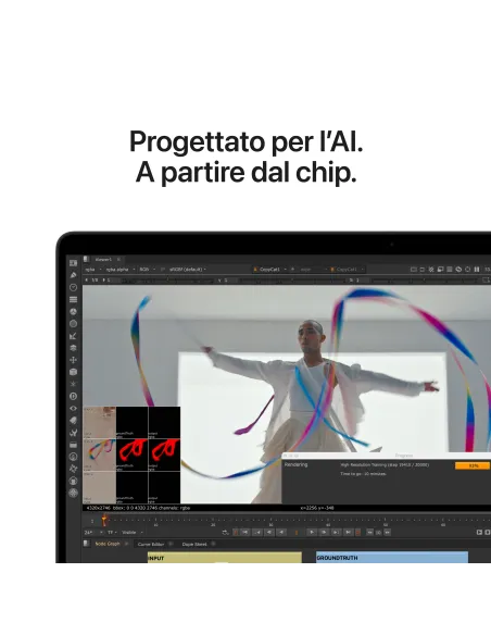 Apple MacBook Pro 16" M5 Max chip 18‑core CPU 32‑core GPU, 36GB, 2TB SSD - Nero siderale