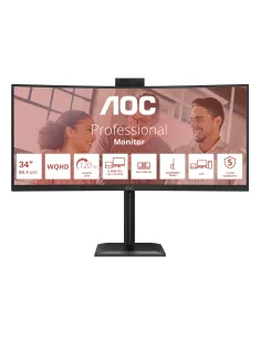 AOC CU34E4CW 75 Monitor PC 86,4 cm (34") 3440 x 1440 Pixel Nero 2