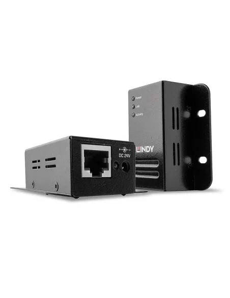 Lindy 42680 moltiplicatore di rete Ricevitore e trasmettitore di rete Nero