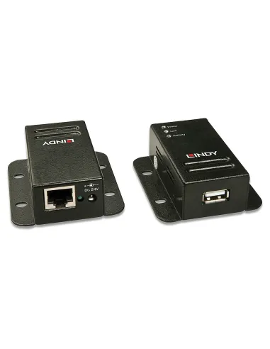Lindy 42680 moltiplicatore di rete Ricevitore e trasmettitore di rete Nero