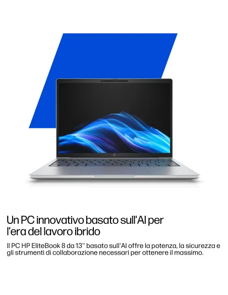 HP EliteBook 8 G1a 14 inch Notebook PC Wolf Pro Security Edition AMD Ryzen AI 5 230 Computer portatile 35,6 cm (14") WUXGA 16