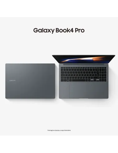 Samsung Galaxy Book4 Pro Intel Core Ultra 7 155H Computer portatile 40,6 cm (16") Touch screen WQXGA+ 16 GB LPDDR5x-SDRAM 1 TB