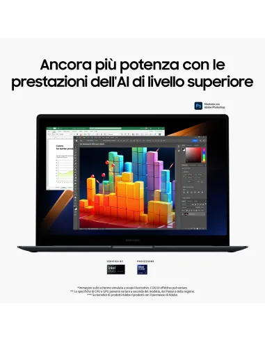 Samsung Galaxy Book4 Pro Intel Core Ultra 7 155H Computer portatile 40,6 cm (16") Touch screen WQXGA+ 16 GB LPDDR5x-SDRAM 1 TB