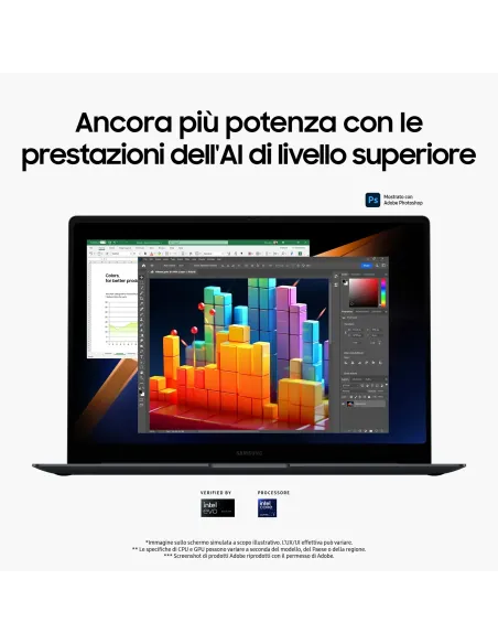 Samsung Galaxy Book4 Pro Intel Core Ultra 7 155H Computer portatile 40,6 cm (16") Touch screen WQXGA+ 16 GB LPDDR5x-SDRAM 1 TB