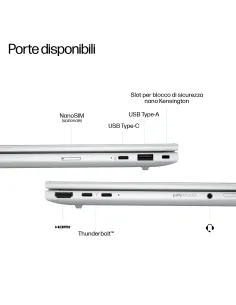 HP EliteBook 8 G1i Next Gen AI PC Wolf Pro Security Edition Copilot+ PC Intel Core Ultra 7 256V Computer portatile 40,6 cm 2