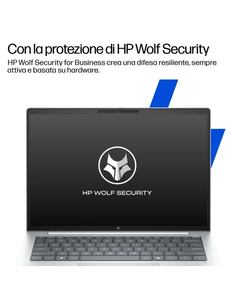 HP EliteBook 8 G1i Next Gen AI PC Wolf Pro Security Edition Copilot+ PC Intel Core Ultra 7 256V Computer portatile 40,6 cm