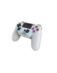 Dragonshock Mizar Bianco Bluetooth Gamepad Analogico Digitale PlayStation 4