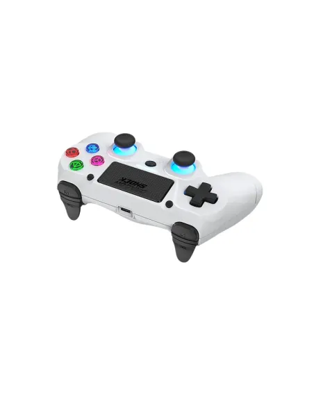 Dragonshock Mizar Bianco Bluetooth Gamepad Analogico Digitale PlayStation 4