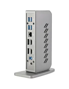 StarTech.com USB-C USB-A Dock - Docking station USB C dual monitor DisplayPort e HDMI 4K 60Hz con Ethernet - Adattatore 2