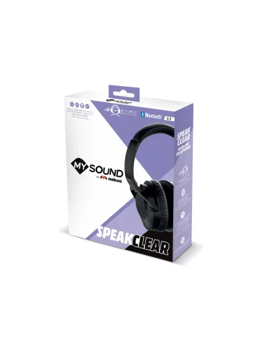 Meliconi 497406 cuffia e auricolare Wireless A Padiglione Musica e Chiamate Bluetooth Nero