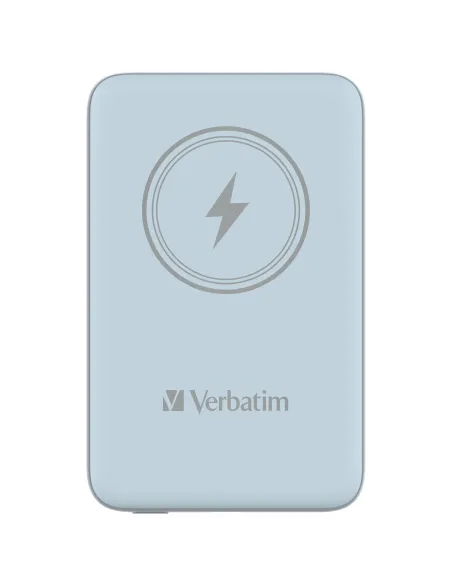Verbatim Charge 'n' Go Polimeri di litio (LiPo) 10000 mAh Carica wireless Blu