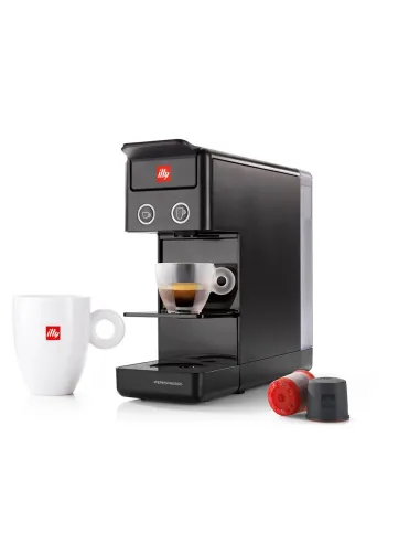 Illy Macchina IPERESPRESSO Y3.3 Epresso & Coffee Nera