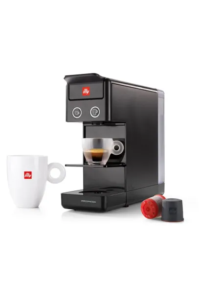 Illy Macchina IPERESPRESSO Y3.3 Epresso & Coffee Nera