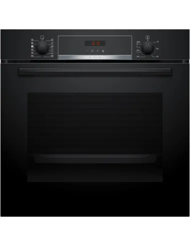 Bosch Serie 4 HQA574BB3 Forno con vapore Pirolitico Nero Classe A+