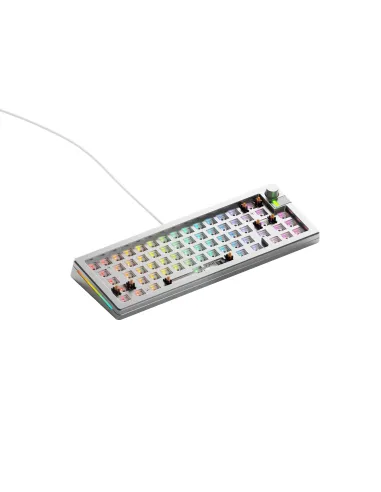 Glorious Gaming GMMK 3 PRO 65% Barebones tastiera USB No Argento