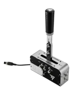 Thrustmaster TSS Handbrake Nero, Argento USB Freno a mano Analogico Digitale PC, PlayStation 4, PlayStation 5, Xbox One, Xbox