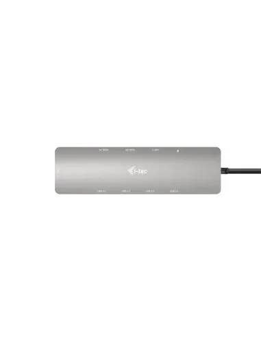 i-tec Metal USB-C Nano 2x Display Docking Station with PD 100 W + Charger 100W