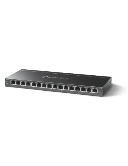 TP-Link TL-SG116P switch di rete Non gestito Gigabit Ethernet (10 100 1000) Supporto Power over Ethernet (PoE) Nero