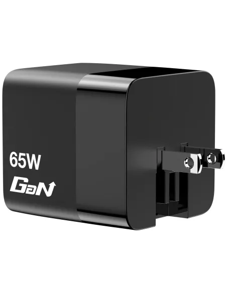 Verbatim GaN Charger 65W Universale Nero AC Ricarica rapida Interno