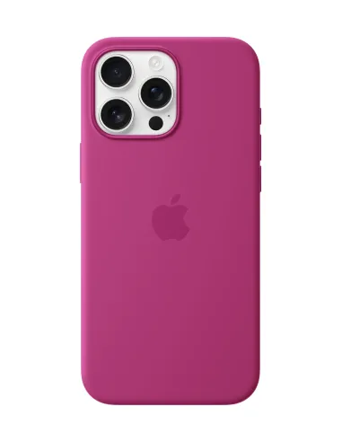 Apple Custodia MagSafe in silicone per iPhone 16 Pro Max - Fucsia
