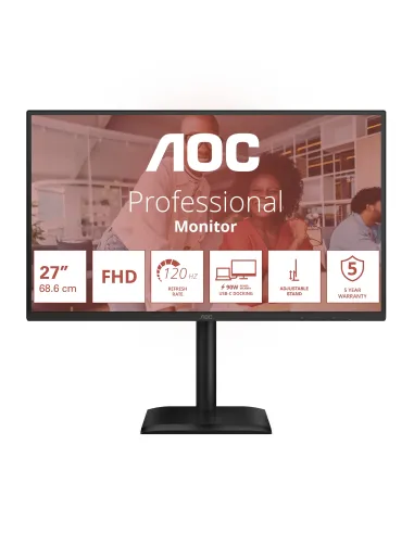 AOC 27E4CV Monitor PC 68,6 cm (27") 1920 x 1080 Pixel Full HD LED Nero