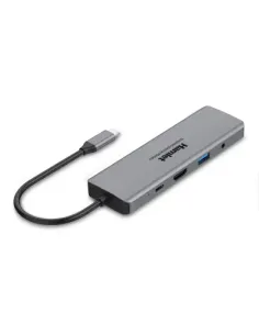 Hamlet HDKC-PD200 replicatore di porte e docking station per laptop Cablato USB 3.2 Gen 1 (3.1 Gen 1) Type-C Grigio 2