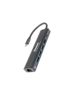 Hamlet HDKC-PD220 replicatore di porte e docking station per laptop Cablato USB 3.2 Gen 1 (3.1 Gen 1) Type-C Alluminio 2