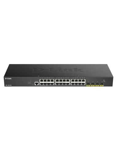D-Link DGS-1250-28X Gestito L3 Gigabit Ethernet (10 100 1000) Nero