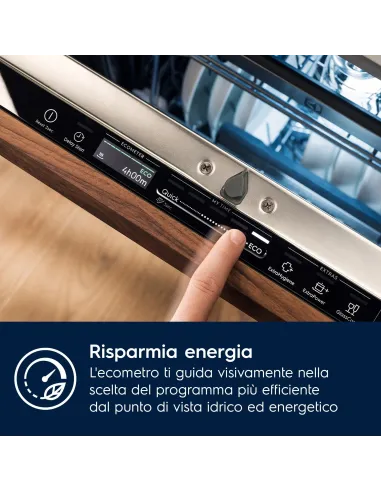 Electrolux Lavastoviglie Incasso 60 Cm - Int. Totale 14 Coperti Classe B 42 Dba MADE IN ITALY EES68525L