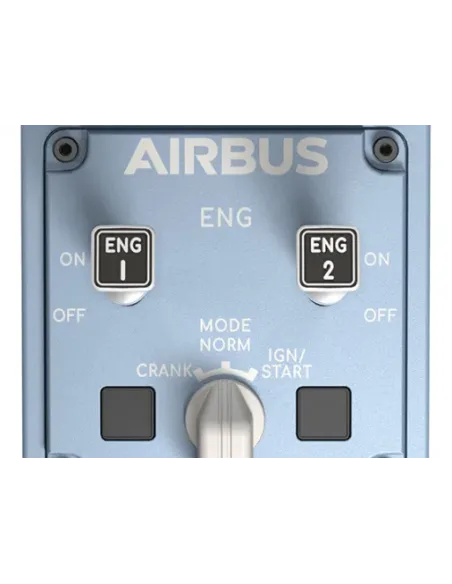 Thrustmaster TCA Quadrant Airbus Edition Nero, Blu USB Simulazione di Volo Analogico Digitale PC