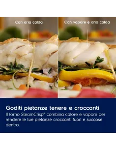 Electrolux Forno Incasso Steam Crisp (25%Vapore) Classe A 60 Cm MADE IN ITALY LOC3H44TX 2