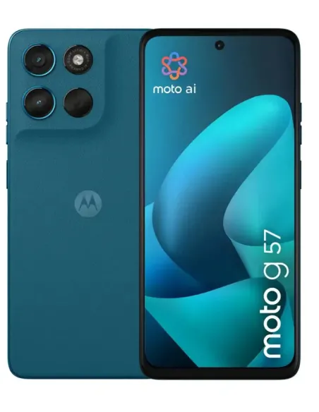 TIM moto g57 Camera 50MP Doppia SIM Android 16.0 5G USB tipo-C 8 GB 256 GB 5200 mAh Blu
