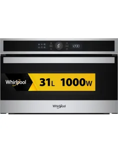 Whirlpool WMD4I4MX Microonde con grill, inox, Display Lcd 6°Senso, Crisp, 31 Lt