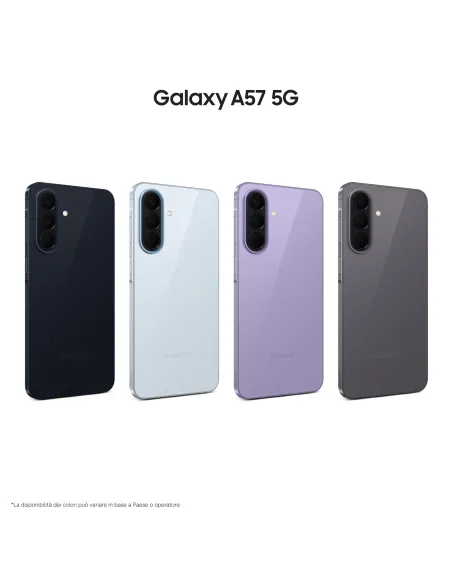 Samsung Galaxy A57 5G 17 cm (6.7") Doppia SIM Android 16.0 USB tipo-C 8 GB 128 GB 5000 mAh Grigio