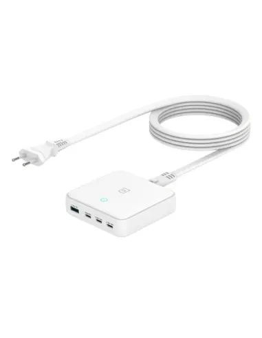 Tucano MA-DEGAN100-EU-W Caricabatterie per dispositivi mobili Computer portatile, Smartphone, Tablet Bianco AC Ricarica rapida