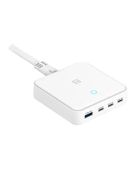 Tucano MA-DEGAN100-EU-W Caricabatterie per dispositivi mobili Computer portatile, Smartphone, Tablet Bianco AC Ricarica rapida