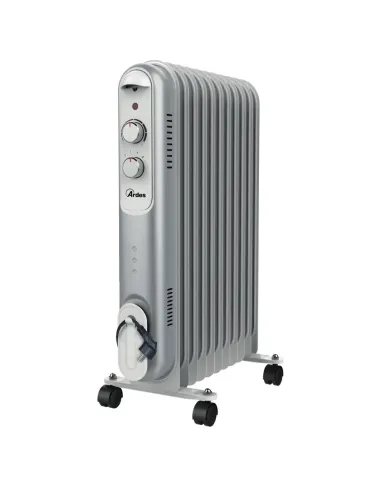Ardes Curvy 11 Interno Nero, Grigio, Bianco 2500 W Riscaldatore ambiente elettrico a olio