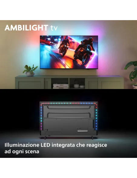 Philips Ambilight TV 65MLED920 4K QD MiniLED 164cm 65" Smart TV Dolby Vision and Dolby Atmos Titan OS