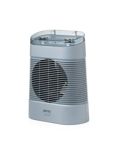 Imetec Silent Power Protection, Termoventilatore silenzioso, 2100 W, Timer programmabile, temperatura regolabile
