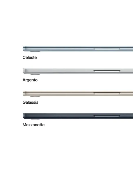 Apple MacBook Air 15" M5 chip 10‑core CPU 10‑core GPU, 24GB, 1TB SSD - Galassia