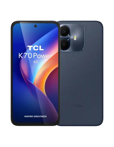 TCL K70 Power 4G 17,1 cm (6.75") Android 16.0 USB tipo-C 8 GB 256 GB 6500 mAh Blu