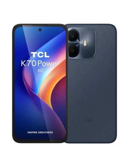 TCL K70 Power 4G 17,1 cm (6.75") Android 16.0 USB tipo-C 8 GB 256 GB 6500 mAh Blu
