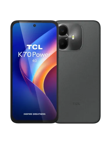 TCL K70 Power 4G 17,3 cm (6.8") Dual SIM ibrida Android 16.0 USB tipo-C 8 GB 256 GB 6500 mAh Grigio